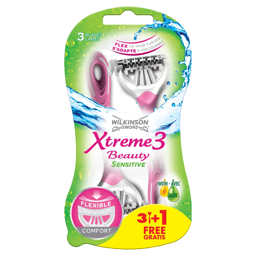 Maszynki Wilkinson Beauty Sensit. 3+1szt esklep.polomarket.pl