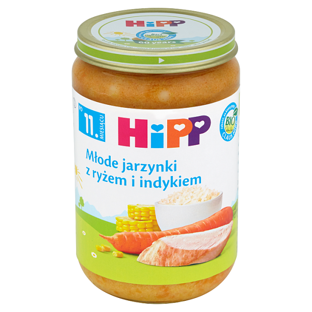 Obiadek Hipp Bio ja.ind/ja.kur mix 220g esklep.polomarket.pl