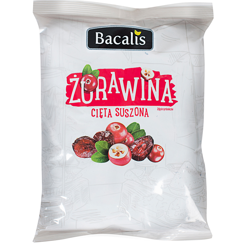Żurawina suszona cięta Bacalis 300g