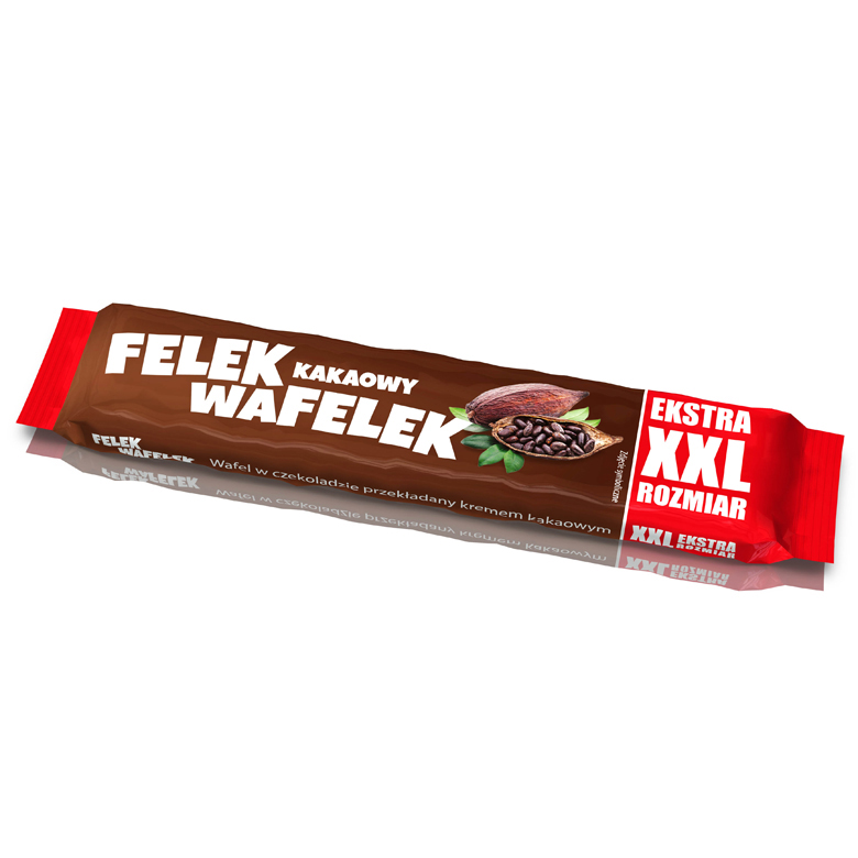 Wafelek w czekoladzie kakaowy Felek 50g