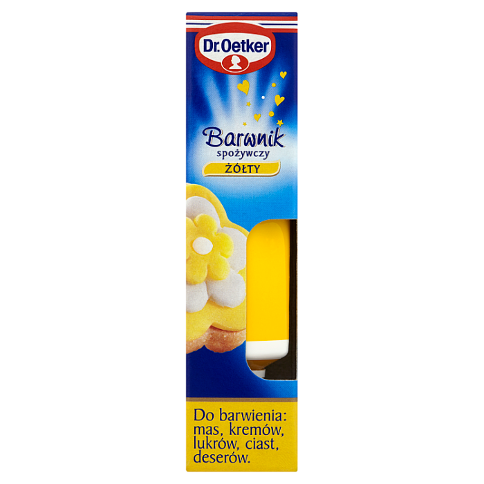 Barwnik spożywczy żółty Dr Oetker 10g