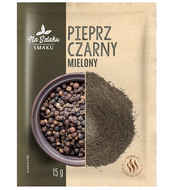 Przyprawa pieprz czarny mielony Na Szlaku Smaku 15g