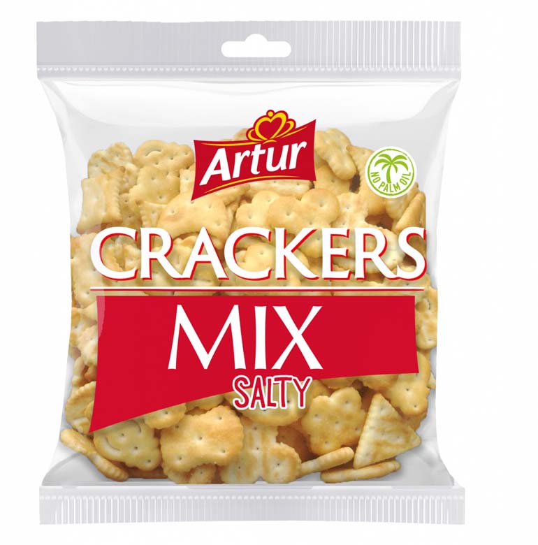 Krakersy mix Artur 90g esklep.polomarket.pl