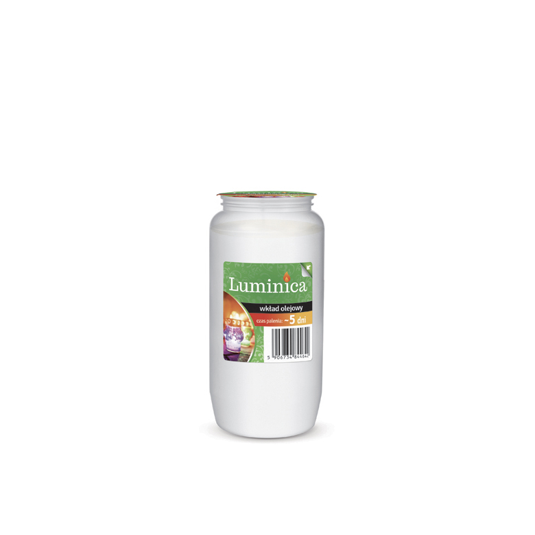 Wkład olejowy ~ 5 dni palenia Luminica 265 g