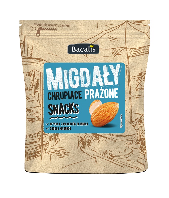Migdały łuskane Bacalis 300g