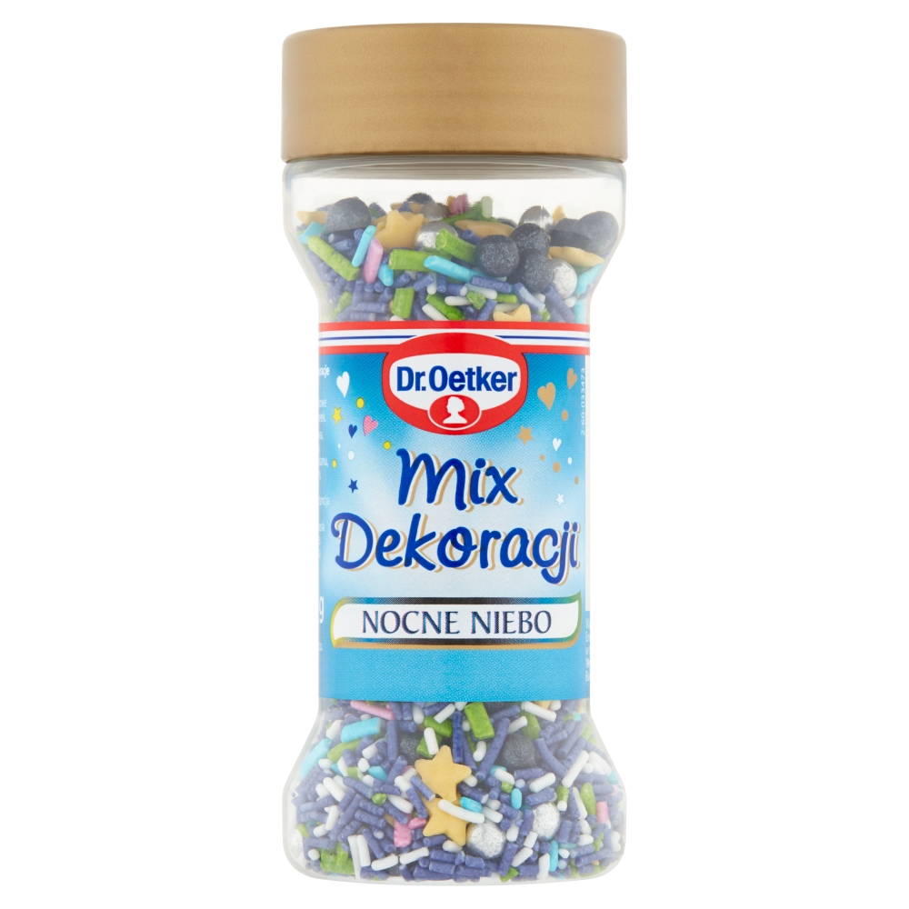 Nocne niebo mix dekoracji Dr Oetker 50g