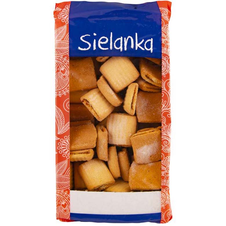 Ciastka nadziewane szarlotki jabłkowe Sielanka 500g