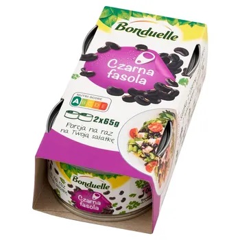 Fasola czarna 2pack  Bonduelle 2x100/65g