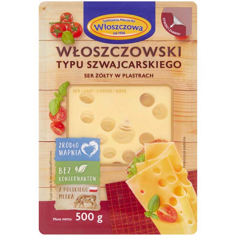 Ser Włoszczowski plastry 150g