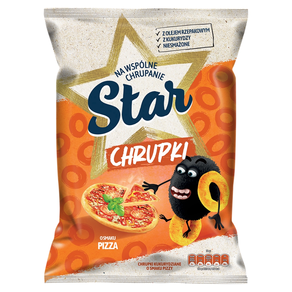 Chrupki Star pizza 125g