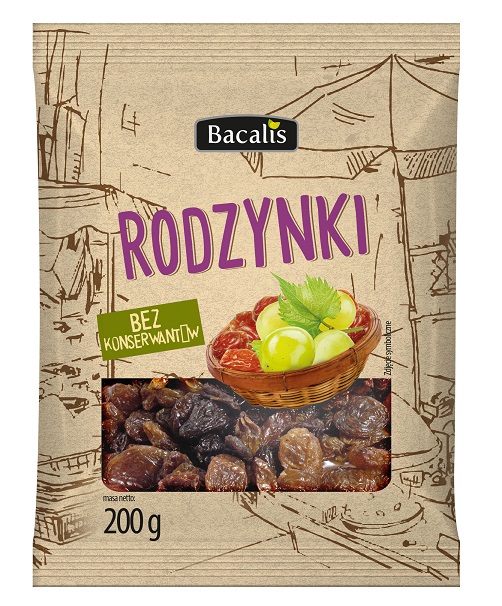 Rodzynki  sułtańskie  Bacalis  200g