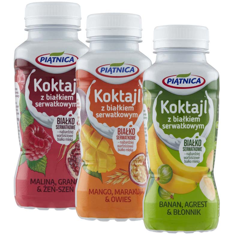 Koktajl odżywczy Piątnica 250ml mix esklep.polomarket.pl