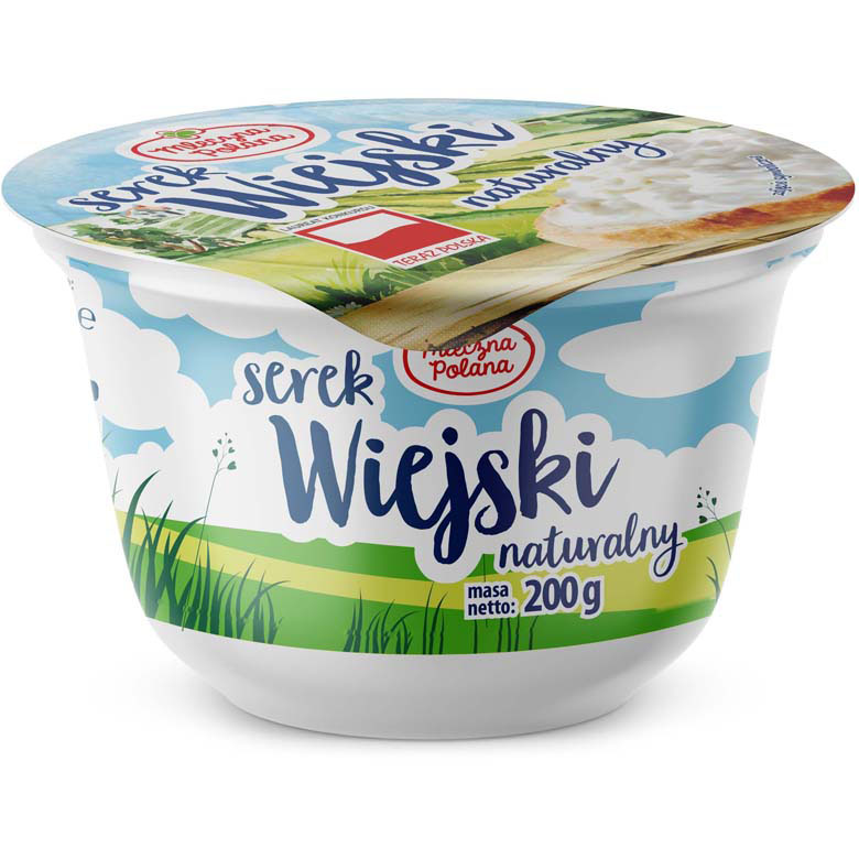 Serek wiejski naturalny Mleczna Polana 200g