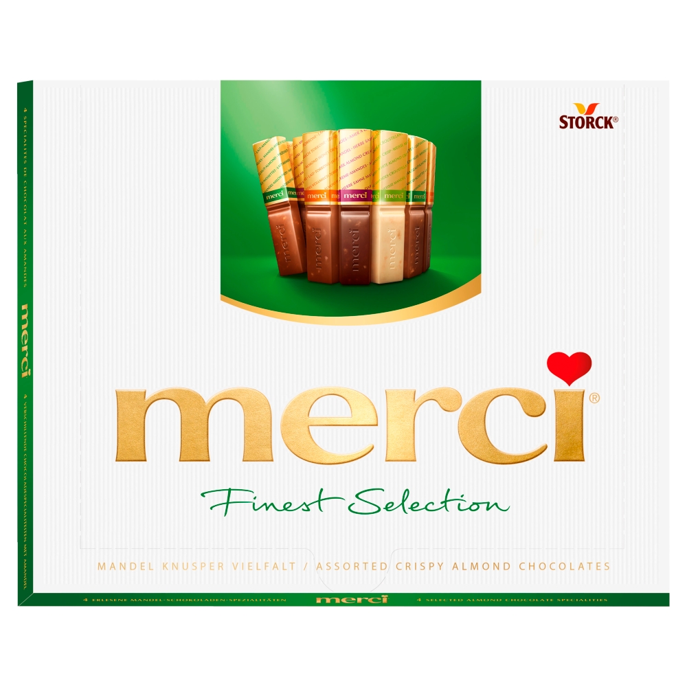 Czekoladki Merci zielone 250g esklep.polomarket.pl