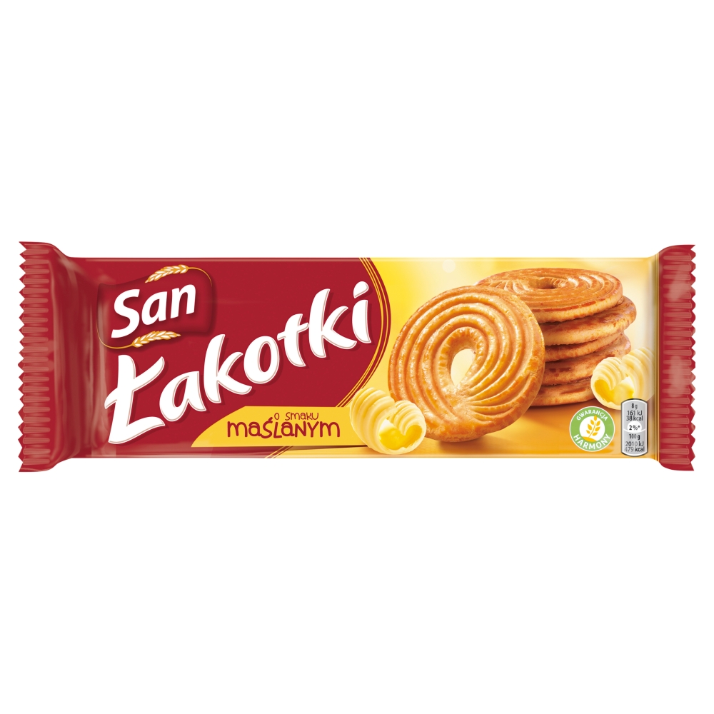 Ciastka maślane San Łakotki 168g esklep.polomarket.pl