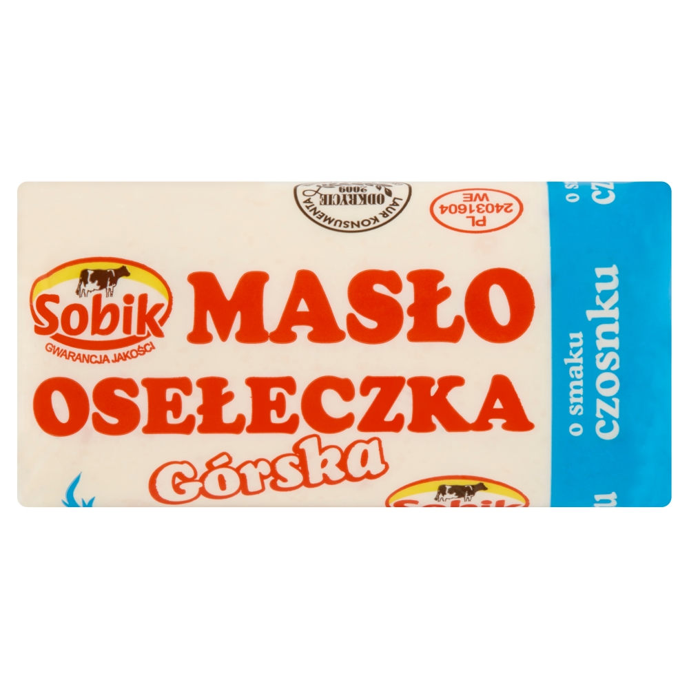 Masło Osełeczka Górska mix Sobik 80g