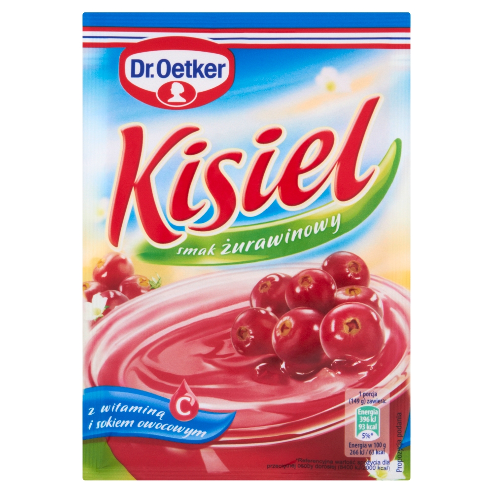 Kisiel Żurawinowy DrOetker 38g