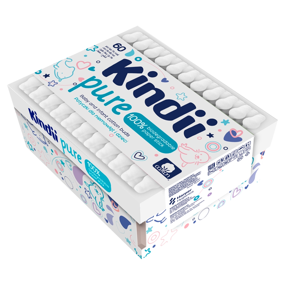 Patyczki dla dzieci Pure Kindii 60 szt. esklep.polomarket.pl