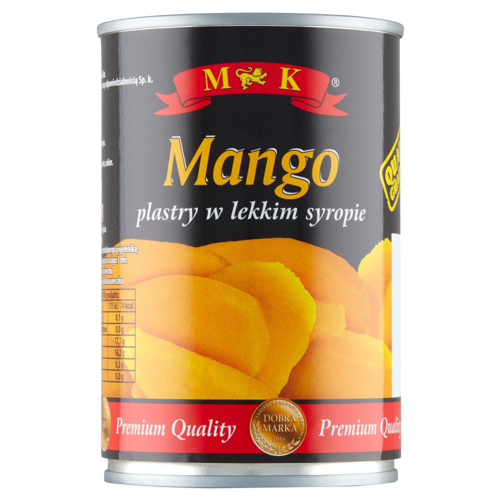 Mango plastry 425g