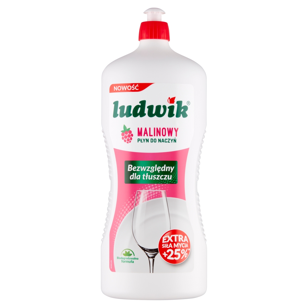 Płyn Ludwik do mycia naczyń malina 1,35l esklep.polomarket.pl