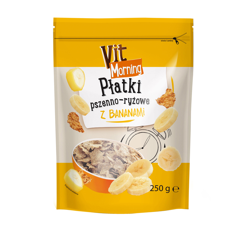 Vit Morning pł. pszenno-ryżowe sort.250g