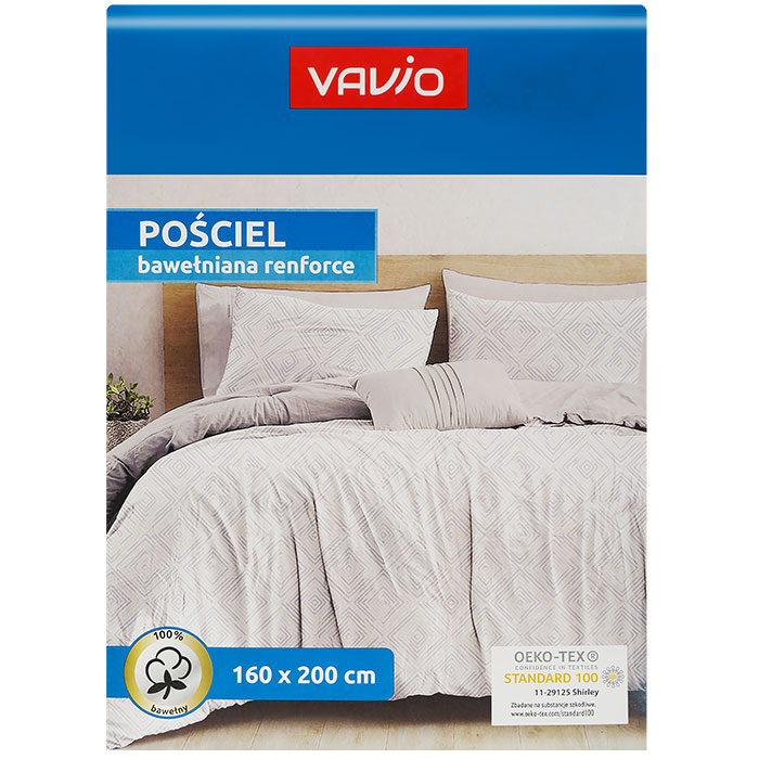 Vavio pościel ren. 160x200 mix wzorów