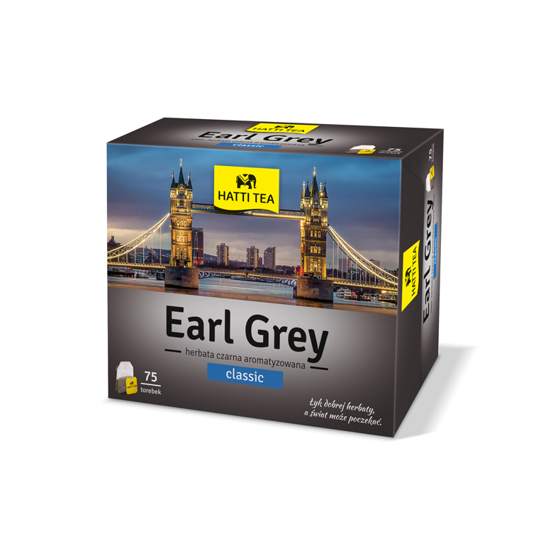 Herbata czarna earl grey Hatti Tea 75x1,75g