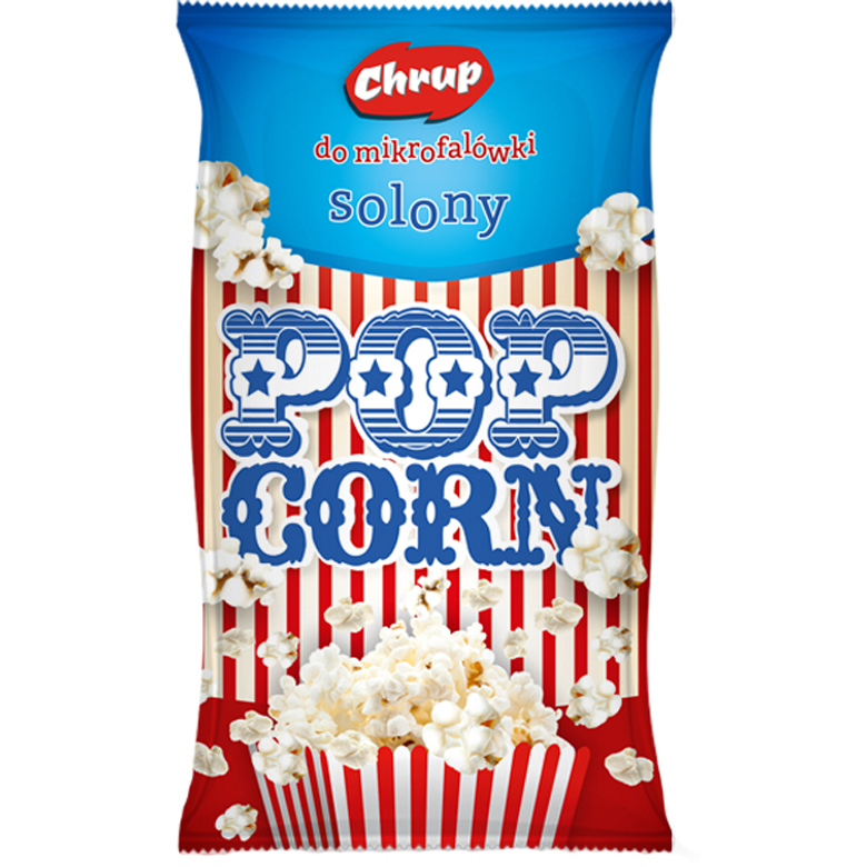 Popcorn do mikrofali solony  Chrup 100g