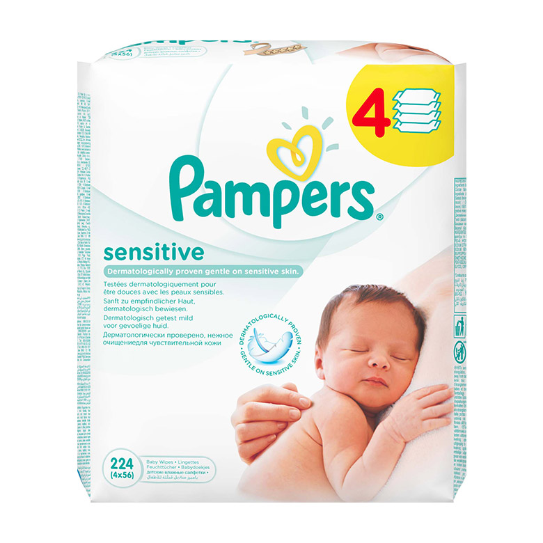 Chusteczki Fresh Clean Pampers 4x52szt