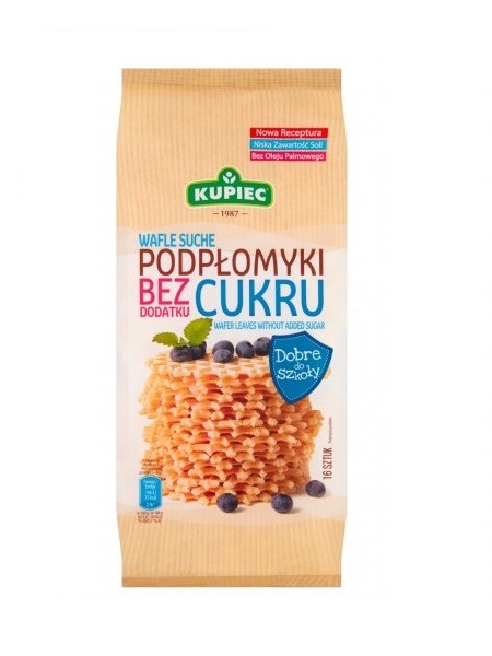 Pieczywo chrupkie bez cukru Kupiec 70g esklep.polomarket.pl