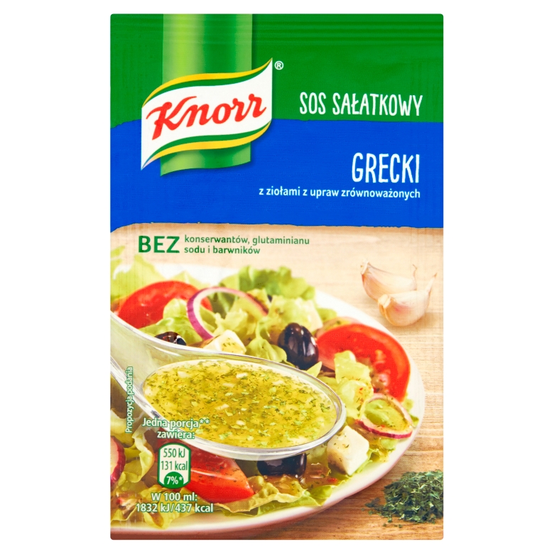 Sos sałatkowy  gercki Knorr 9g esklep.polomarket.pl