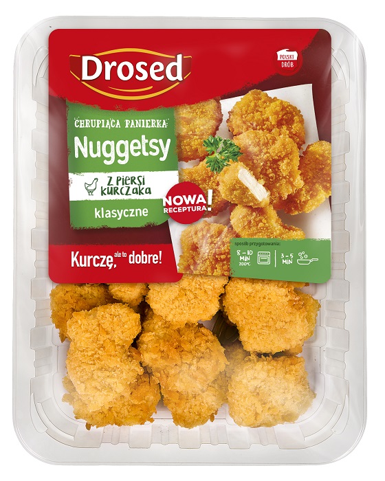 Nuggetsy pani.z piersi kurcz.Drosed 400g esklep.polomarket.pl