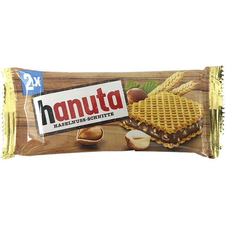 Wafel z kremem orzechowym Hanuta 44g