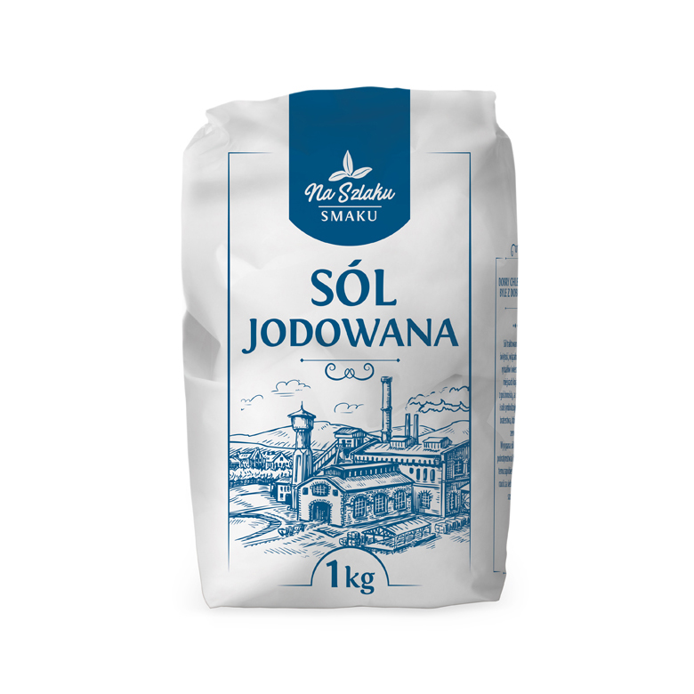 Sól jodowana  Na Szlaku Smaku 1kg