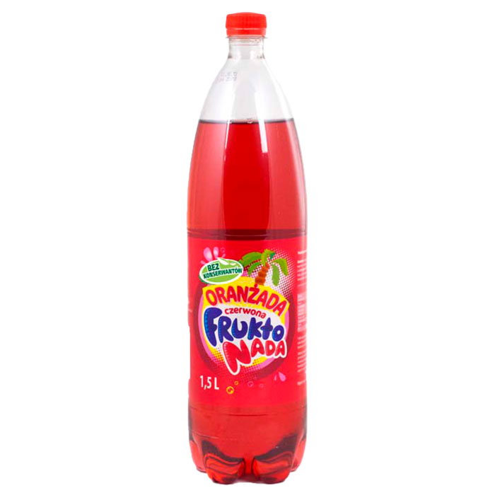 Fruktonada Oranżada czerwona 1,5L