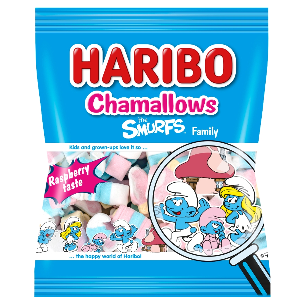 Pianki Chamallows Smerfy Haribo 100g