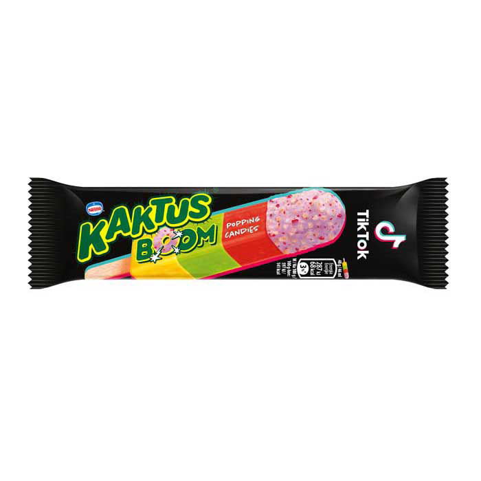 Lody w fioletowej polewce patyk Kaktus Boom 46ml