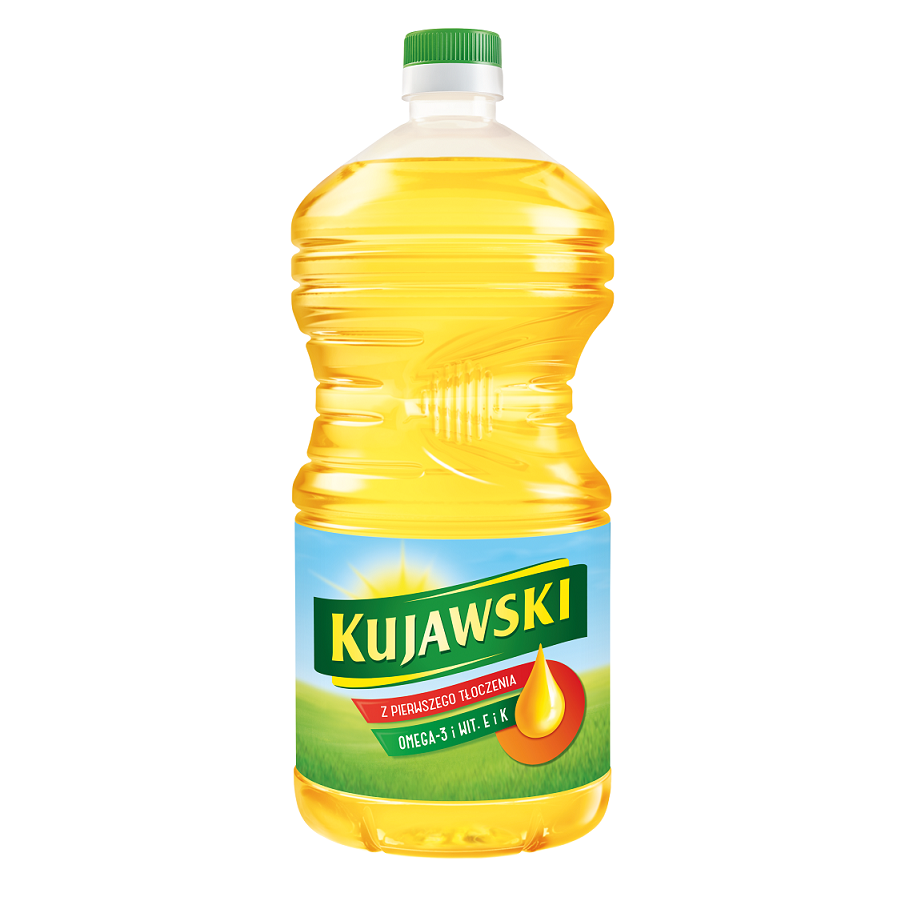 Olej rzepakowy Kujawski 3l esklep.polomarket.pl