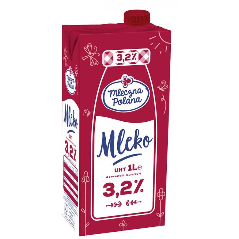 Mleko UHT 3,2% Mleczna Polana 1L