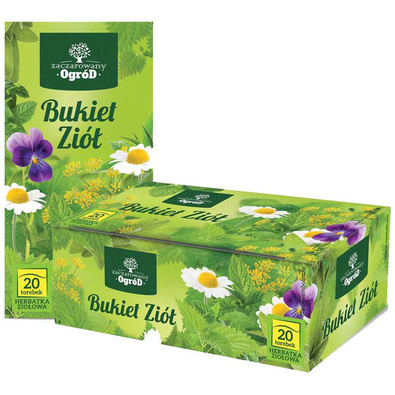 Herbatka ziołowa bukiet ziół Zaczarowany Ogród 40g