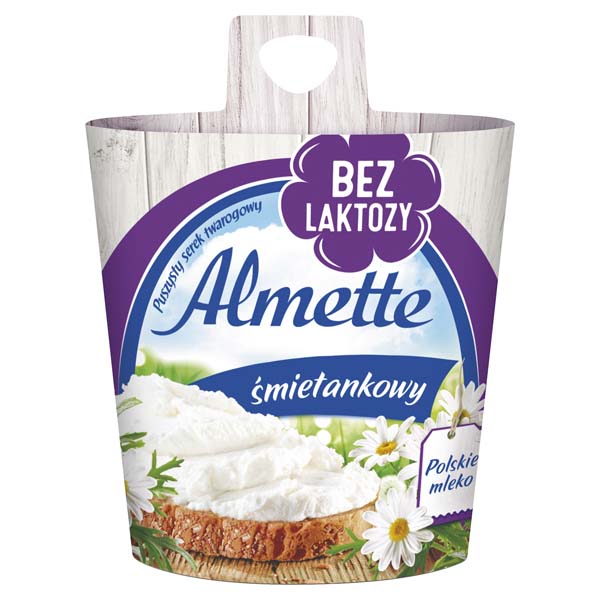 Serek śmietankowy bez laktozy Almette150 esklep.polomarket.pl