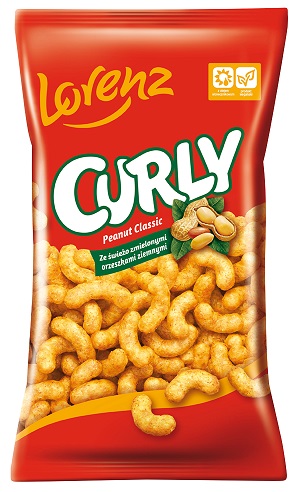 Chrupki curly Lorenz 120g