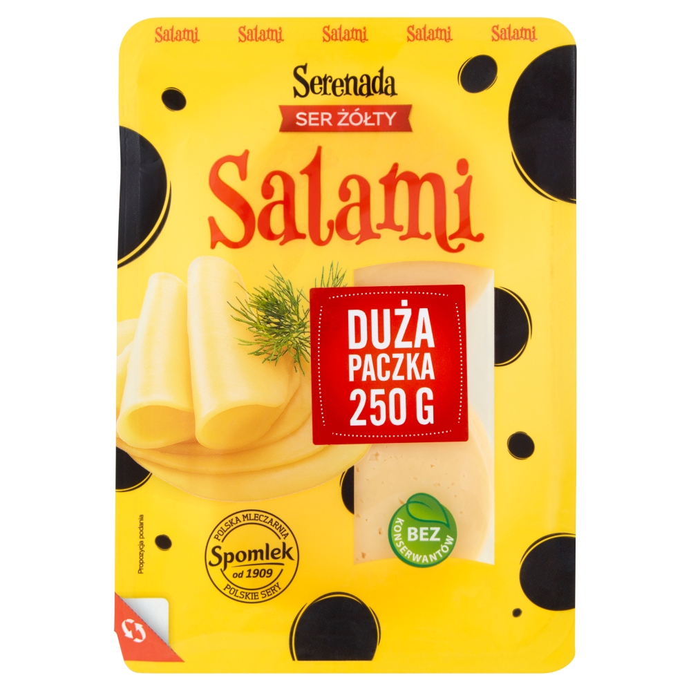 Ser Serenada Salami plastry 250g