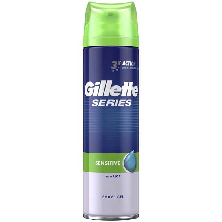 Żel do golenia Series Sensitive  Gillette 200ml esklep.polomarket.pl
