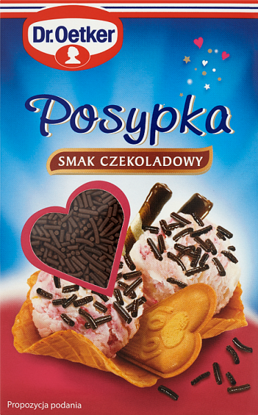 Posypka Czekoladowa DrOetker 80g esklep.polomarket.pl