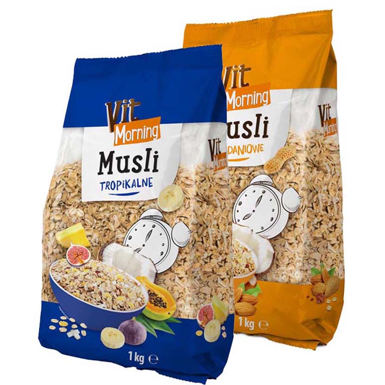 Vit Morning musli śniad. i trop.sort 1kg