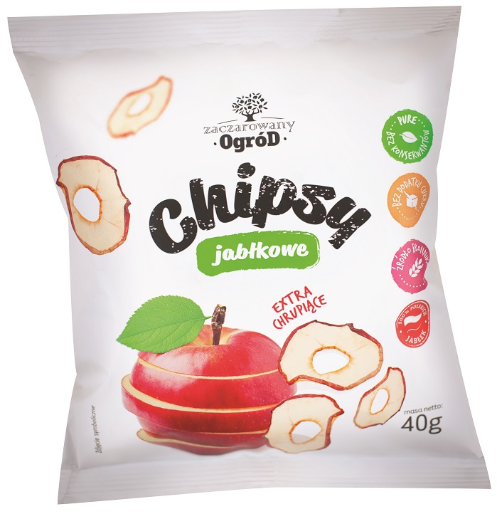 Chipsy jabłkowe Zaczarowany Ogród 40g