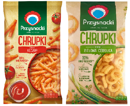 Chrupki ketchup/cebula Przysnacki sort 120-150g esklep.polomarket.pl