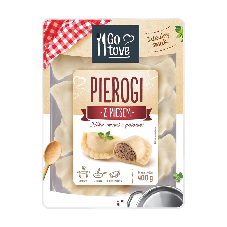 Pierogi z mięsem  Go tove 400g