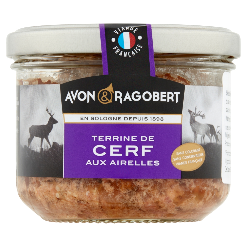 Pasztet wieprz.z jeleniem i żurawiną180g